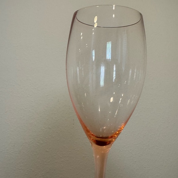 3 Mikasa Elite Pink Champagne Glass 8 1/4” Excellent Condition - Picture 6 of 8
